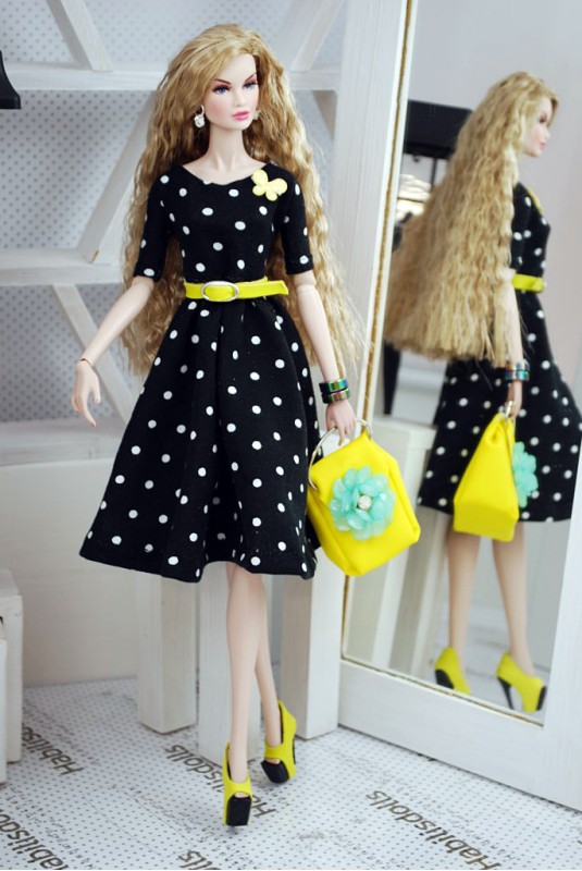 912 / Polka fashion for 12'' dolls